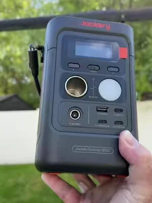 If you’re going camping this summer, I need a power bank that also comes with a solar charging panels so you can camp with peace of mind this is the jackery 300d solar generator #jackery #campinglife #solarpower #summerwins #dealsforyoudays  