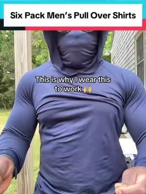 If you work outside in the heat, this is a game changer. #constructionworker #landscaping #workwear #bluecollar #sunprotection 