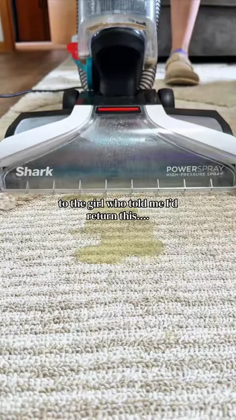 I’m obsessed with my shark carpet xpert. It literally does all the work for me and pet stains are a worry of the past now  #carpetcleaning #homeappliances #petstains #carpetxpert #carpetshampoo  @Shark Home 