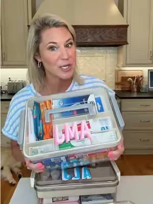 These are the storage boxes I used to make the medicine kit and laundry box for my daughter for her college dorm. Comment “BOX” and I’ll send you the details ✨ #storagebox #medicinebox #medicinekit #dorm #seniormom 