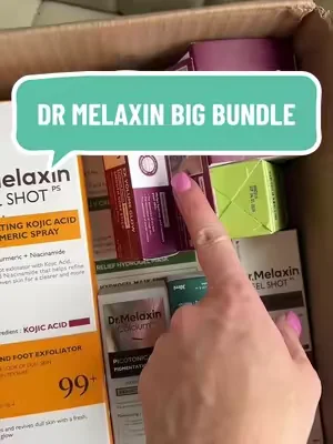 This bundle is such a great deal, it won’t last long 🙌 @Dr.Melaxin #skincare #dealsforyoudays #drmelaxin 
