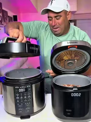 ¡Convierte tu cocina en un centro culinario todo en uno! 🍚🍲 La combinación de la olla de presión COSORI 9-en-1 de 6 Qt y la arrocera multifunción 18-en-1 de 5 Qt te permite cocinar más rápido, ahorrar tiempo y preparar desde arroz perfecto hasta sopas, carnes, guisos, verduras al vapor, sous vide y mucho más. Ideal para familias ocupadas que buscan comidas deliciosas con menos esfuerzo. Incluye recetas para inspirarte y recipientes de alta calidad para una cocción uniforme. ✨🍴#DealsForYouDays #SummerWins #SuperBrandDay #TikTokShopDealsforYouDays #COSORI 9-in-1 6 Qt Pressure Co