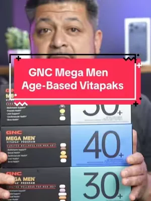 GNC Mega Men Age-Based Beta Packs: Tailored Nutrition for Every Stage of Life #MensHealth #Multivitamins #GNC #HealthSupplements #WellnessRoutine 