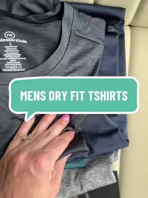 5 pack of dry fit Tshirts @Real Essentials Apparel #tshirts #menstshirt #dealsforyoudays 