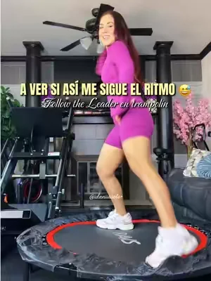 Hoy cambié el aeróbic stepper por el trampolín y terminé disfrutándolo muchísimo. 🤭✨  La rutina cambia, pero el objetivo sigue siendo el mismo: moverme y ser constante. 💙  #motivation #sports #dealsforyoudays #trampoline #tiktokshop 