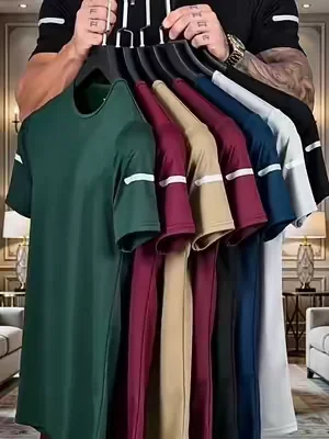 ¡Llévate ahora 7 camisetas deportivas con envío gratis a tu puerta！#tiktokshop #tshirt #menswear #fyp #gym 