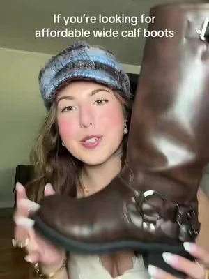 I got my regular shoe size and they fit perfectly! I am wearing the color “brown SB” 🤎☕️ #DealsForYouday #TikTokShopCreatorPicks #WideCalf #WideCalves #WideCalfBoots 