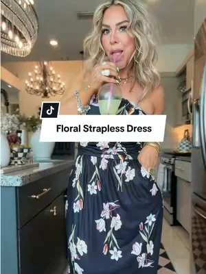 Wrinkle free dress that so freaking flattering?! Give me all of them NOW @Grace Karin US Shop #midsizedress #dresses #straplessdress #Summerwins #DealsForYouDays 