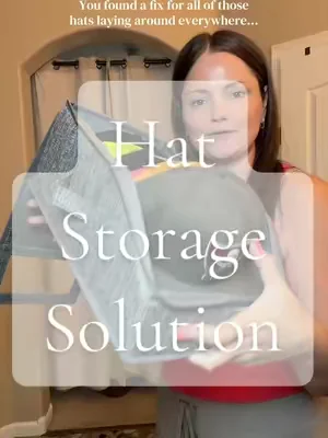 They all have a home now 🧢🏠😅#hatstorage #hatorganization #hatorganizer #hatstoragebox 