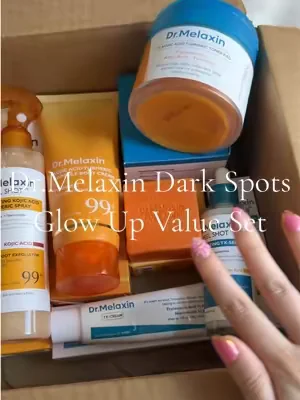 WAYY more affordable and also FREE GIFT while supplies last 🤍 dr melaxin ultimate body face dark spot eraser set hyperpigmentation melasma tiktok shop #tiktokshopcreatorpicks #tiktokshopsummerturnup #DealsForYouDay #tiktokshopdealsforyou #drmelaxin dr melaxin best dark spot corrector acne marks uneven skin tone brightening glass skin buy with coupon maehni @Dr.Melaxin 