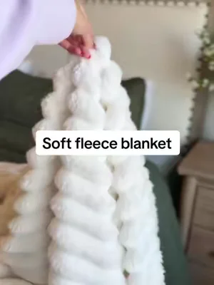 At this price, I went back and ordered five more colors!! #throwblanket #blanket #giftideasforher 