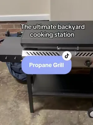 This is what serious backyard cooking looks like. #propanegrill #bbqseason #outdoorcooking #grillingseason #grill 