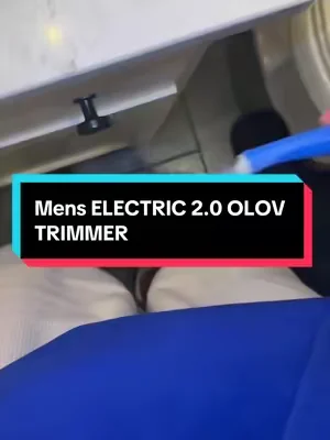 Olov 2.0 MENS TRIMMER ON SALE TODAY!!! #tiktokshop #electrictrimmer #olov #olovbodyhairtrimmer #mengroomingtip 