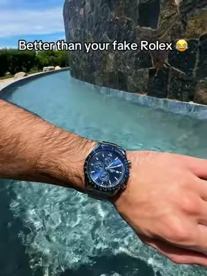 This watch makes you look super rich at a cheap price point #mens #larp #watch #fyp #luxury 