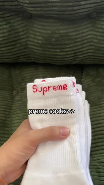 Grab you a 4 pack ^ #SummerVibes #supreme #socks #fashiontiktok #fyp 