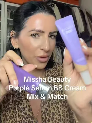 This is great if you’re in between shades 💜 @missha.official #misshabeauty #misshabbcream #kbeauty #dealsforyoudays 