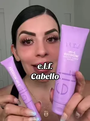 No se siente dura y huele riquísimo ✨ @elfhaircare @e.l.f. Cosmetics #elfyeah #eyeslipsface #cabello #tiktokshopcreatorpicks #DealsForYouDays 