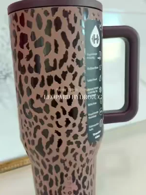 Don’t miss out on the leopard Hydrojug! #hydrojug #waterbottle 