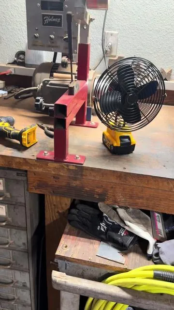 Jobsite Fan for Dewalt 20V Battery for Industrial, Outdoor, Camping and so much more! #coolingfan #campingfan #outdoorfan #dewalt #cordlessfan 