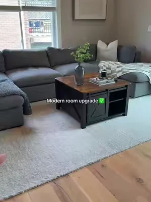 The modern farmhouse coffee table just went on the biggest summer sale 😎🫡 #tiktokshopdealsforyoudays #dealsforyoudays #tiktokshopsummersale #lifttopcoffeetable #coffeetable 
