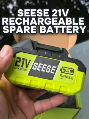 Replying to @mistermdm57 A lot of people asked how the SEESE 21V spare battery charges, so I made this video to clear it up. The battery is sold by itself because your compatible SEESE tool or kit already includes a charger. I even showed both charger styles so you can see exactly how they work. If you're tired of waiting for a battery to recharge, adding a spare is one of the best upgrades you can make. Plus, it's available with free shipping on TikTok Shop right now. - #DealsForYouDays #SEESE #PowerTools #DIYTools #MackMotivates 