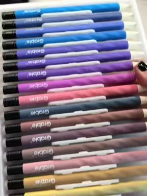 Erasable pins that write smooth. #pens #erasablegelpens #erasablepens #penset #officeaccessories 