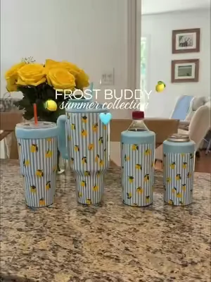 New summer collection drops June 26th!!  #dealsforyoudays #summerwins #frostbuddy #tumbler #tumblertok 