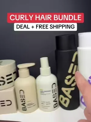 The ultimate curly hair bundle from #basedbodyworks 
