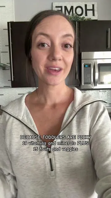 Such an easy way to support your toddler’s nutrition! #parenthack #toddlersoftiktok #momhack #pickyeater #dealsforyoudays 