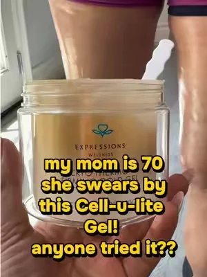 My mom is 70 and has smoother legs than me! she brought this gel that she uses daily! #dealsforyoudays #tiktokshopcreatorpicks #cellulite 