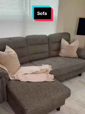 Este sofá se ve más costoso de  lo que es #creatorsearchinsights #DealsForYouDays #tiktokshopcreatorpicks #tiktokshopstockup #sofa 