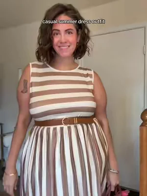 This is the easiest summer dress to throw on this summer. I’m in the size XXL! #DealsForYouDays #SummerWins #casualdressoutfit #summerdress #plussizefashion 