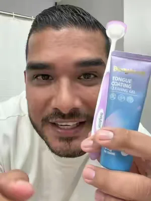 Kit de gel limpiador de lengua【BodyAccel】 Tongue Cleaning Gel Bundle  for Refreshing Oral-max #badbreath #freshbreath #TongueCleaning #tonguescrapper #bodyaccel 