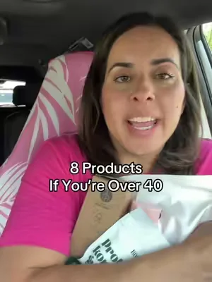 8 products I’m trying to improve my skincare and health over 40! #skincareover40 #healthover40 #productreview #tiktokshopcreatorpicks 