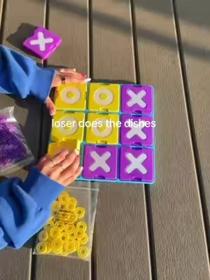 Now THIS is a family game I’ll play👏🏼🎲 #tictactoe #GameNight #tiktokshopcreatorpicks #games #familygift 