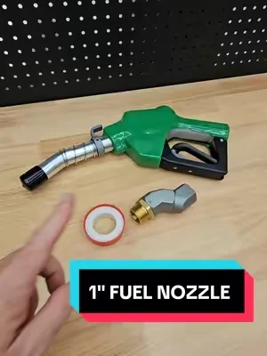VEVOR 1" AUTOMATIC FUEL NOZZLE WITH SWIVEL, 21.6 GPM, 3 SPEED TRIGGER, AUTO SHUT OFF, FOR GAS, DIESEL OR KEROSENE. #fuelnozzle #pumpnozzle #tiktokshopcreatorpicks #summervibes #dealsforyoudays @VEVOR Store @CreatorCollab_Mabel @Haidee_Collab 