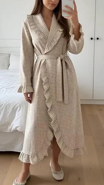 Amazing robe! #robe #bathrobe #womenswear #dealsforyoudays #fyp 