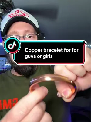 Copper bracelet for guys or girls#dealsforyoudays 