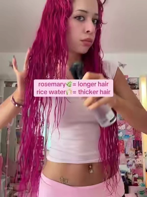 spraying this 3x a week has helped my hair growth journey bc I’ve put my hair thru ALOT
