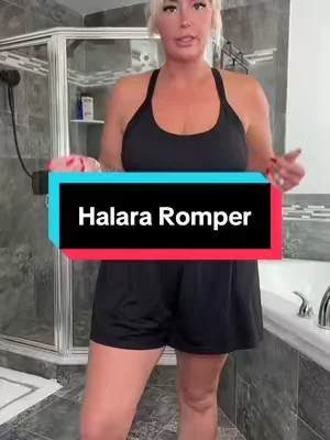 5’8, 180ish, 38D, size large  #halara #romper #womensfashion #tiktokshopcreatorpicks #dealsforyoudays 