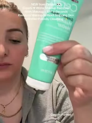 New make up remover @CeraVe #ceravesummer #ceravetiktokshop #ceravepartner 