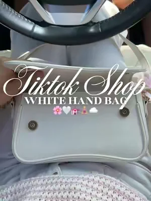Shoulder bag 🌸🤍💒🧘🏼‍♀️☁️#fyp #shoulderbag #handbag #summeroutfit #summerbag 