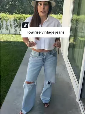 Vintage low loose straight leg from Good American fit so good! 32’ inseam. #goodamericanvintagejeans #lowloosedenim #dealsforyoudays #tiktokshopcreatorpicks @GOOD AMERICAN 