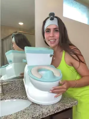 Tibol en diseño de toilet para que los niños se entrenen a dejar el pañal #DealsForYouDays #TikTokShopCreatorPicks #toilet 