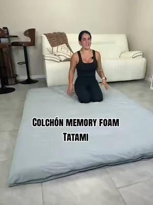 Colchón de memoryfoam para yoga, estiramientos y perfecto para bebés que comienzan a gatear! #memoryfoam #dealsforyoudays #summerwins #tatami #Home 
