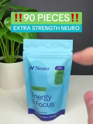 More caffeine… I’ll take it #neurogumextrastrength 