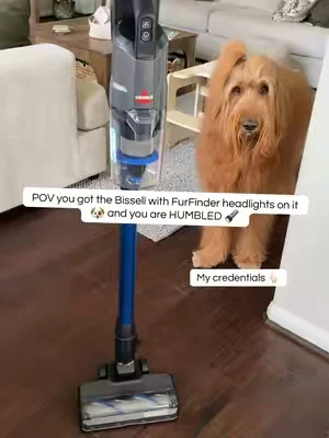 Pet owners you are going to WISH you could unsee what this vacuum shows you 😂 wait until you see the FurFinder attachment tool 🙌🏻🐱🐶 BISSELL is running deals across the board right now!! Click the link to see current deals and make sure you CLICK any coupons available to apply them @BISSELL Clean #DealsForYouDays #SummerWins #BISSELL #CleanTok #petvacuum 