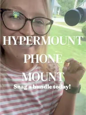 I can get ALL the angles. #phonemount #hypermount #dealsforyoudays #phoneholder #contentcreator 
