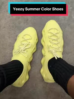 Yeezy summer color shoes. #dealsforyoudays #shoes #yeezy #summeroutfits 