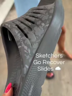 Sketchers to the Rescue 🙌🏼 @QVC, Inc #sketchers #slides #recoverysandals #tiktokshopcreatorpicks  